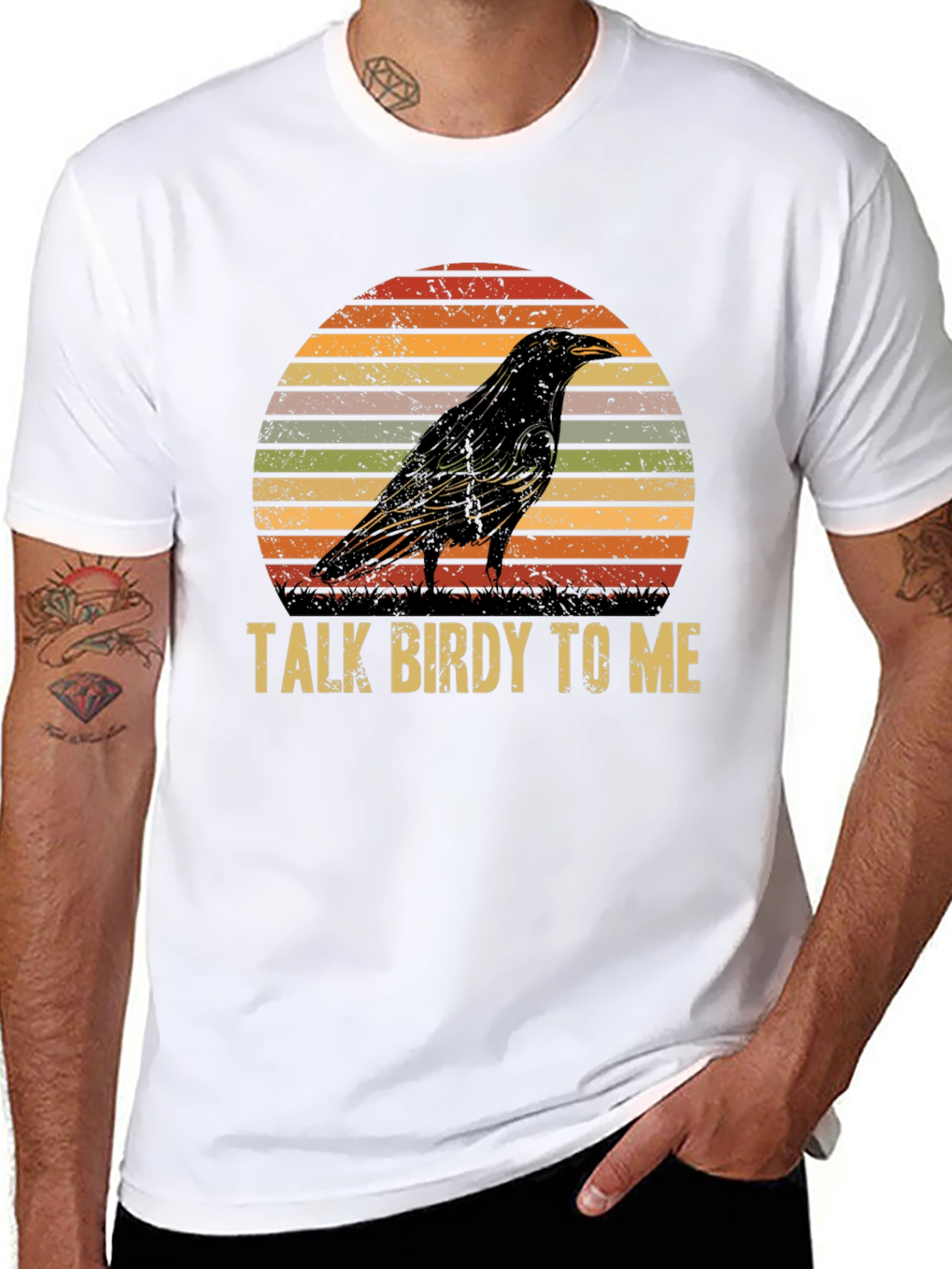 Talk Birdy To Me Raven T-Shirt