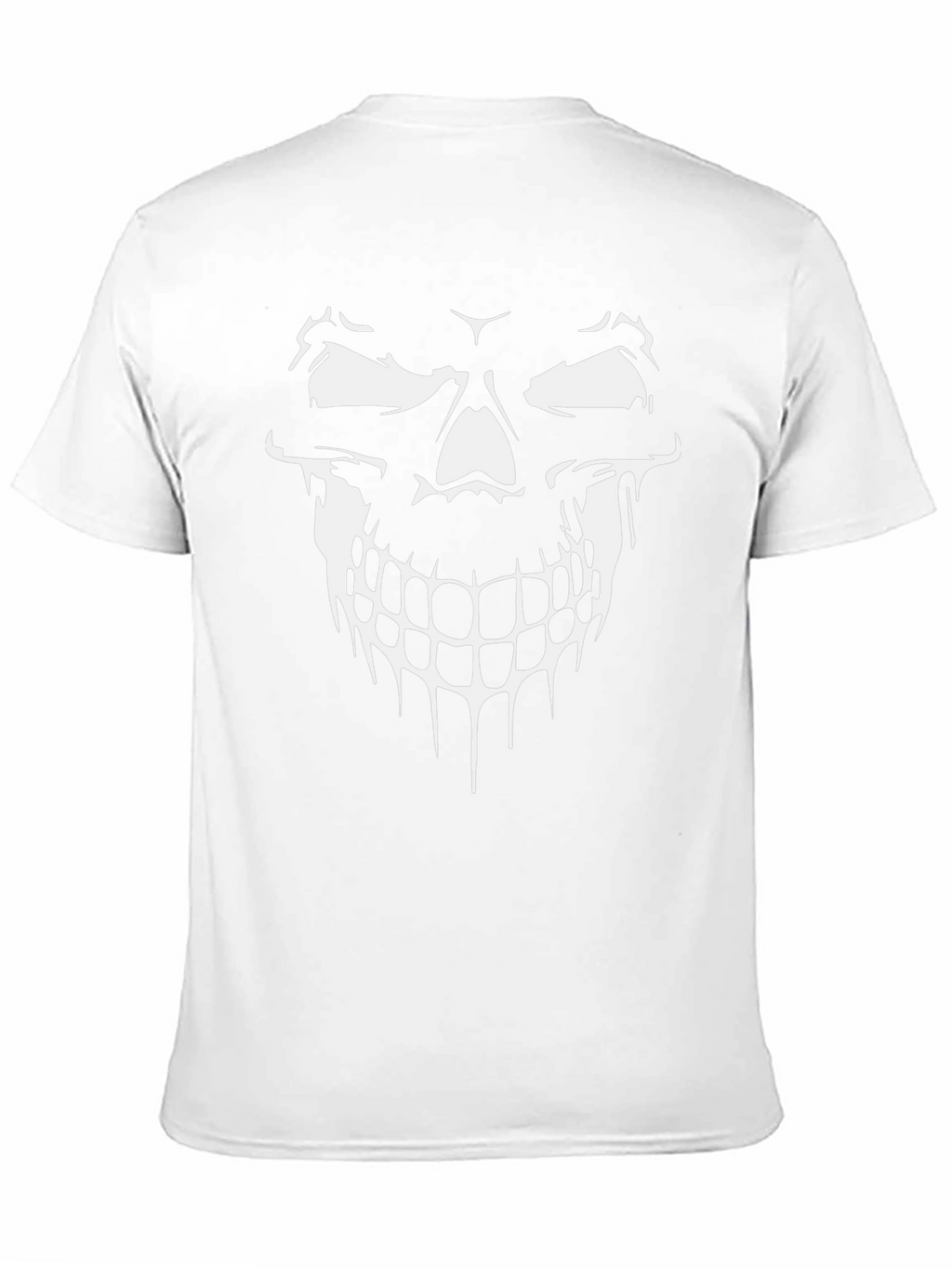 Skull Graphic Black T-Shirt - Edgy Mens Fashion