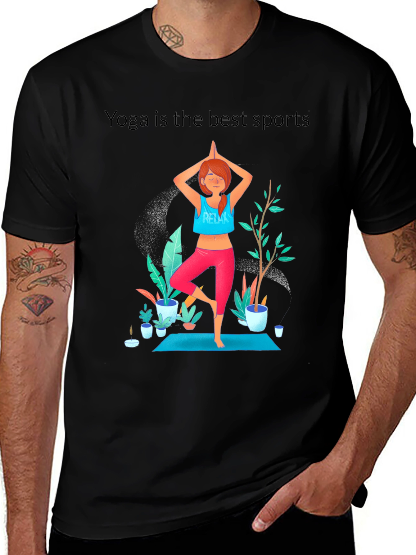 Yoga is the best Sports Unisex T-Shirt