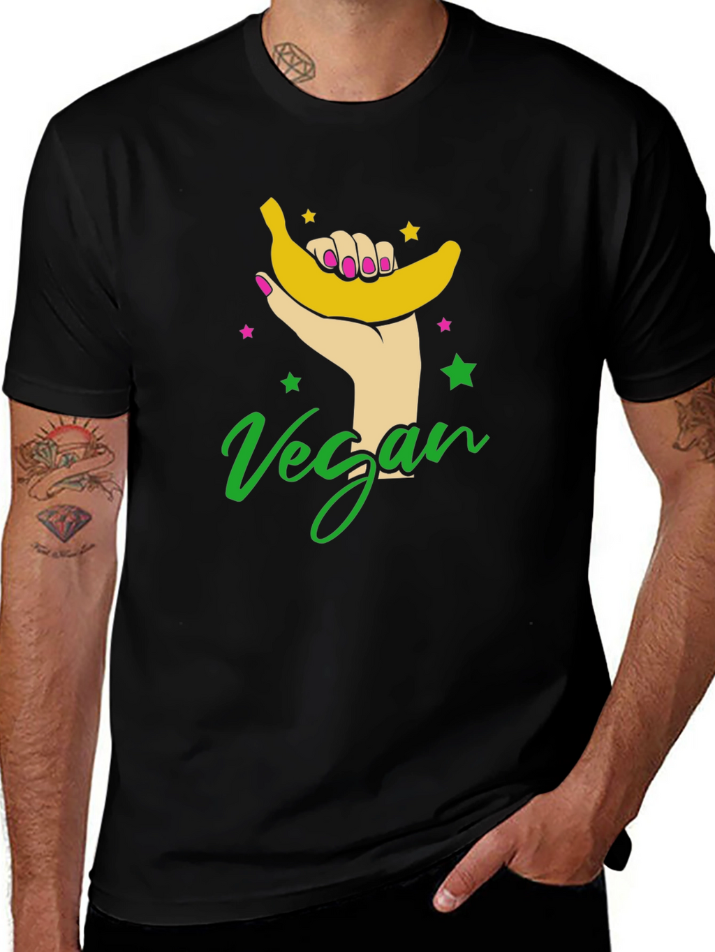 Vegan Banana Graphic T-Shirt