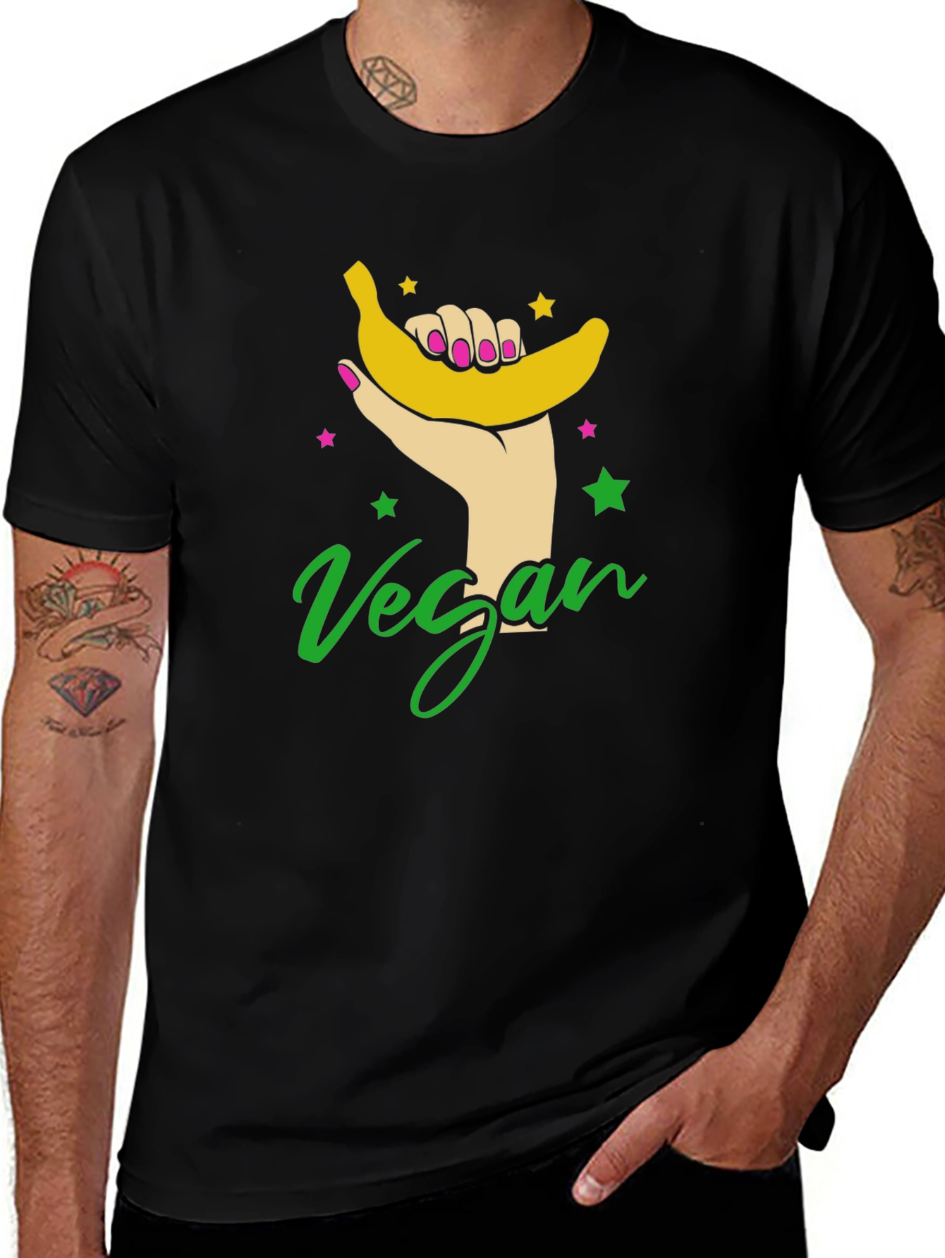 Vegan Banana Graphic T-Shirt