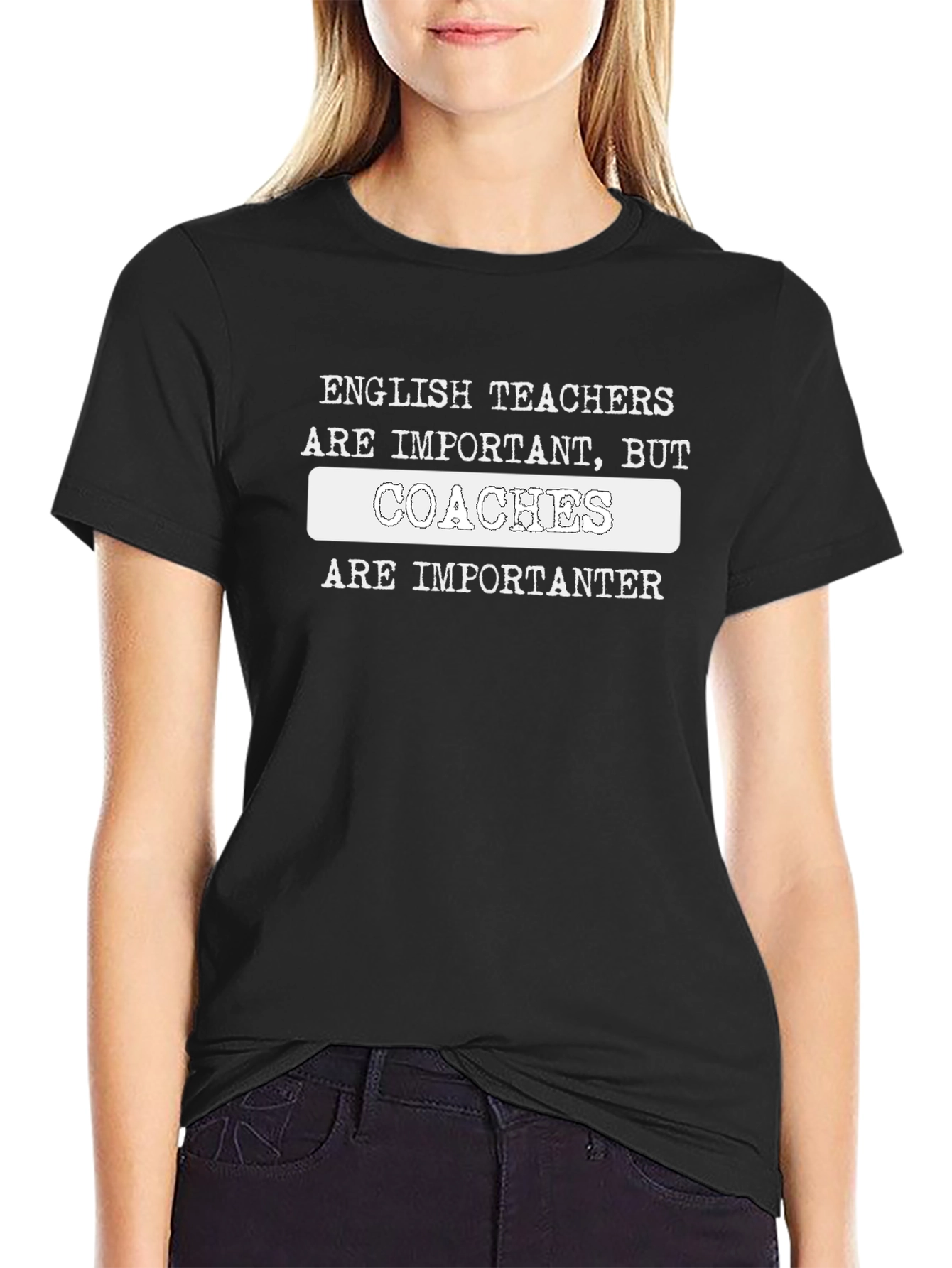 Coaches Are Importanter Funny Graphic T-Shirt