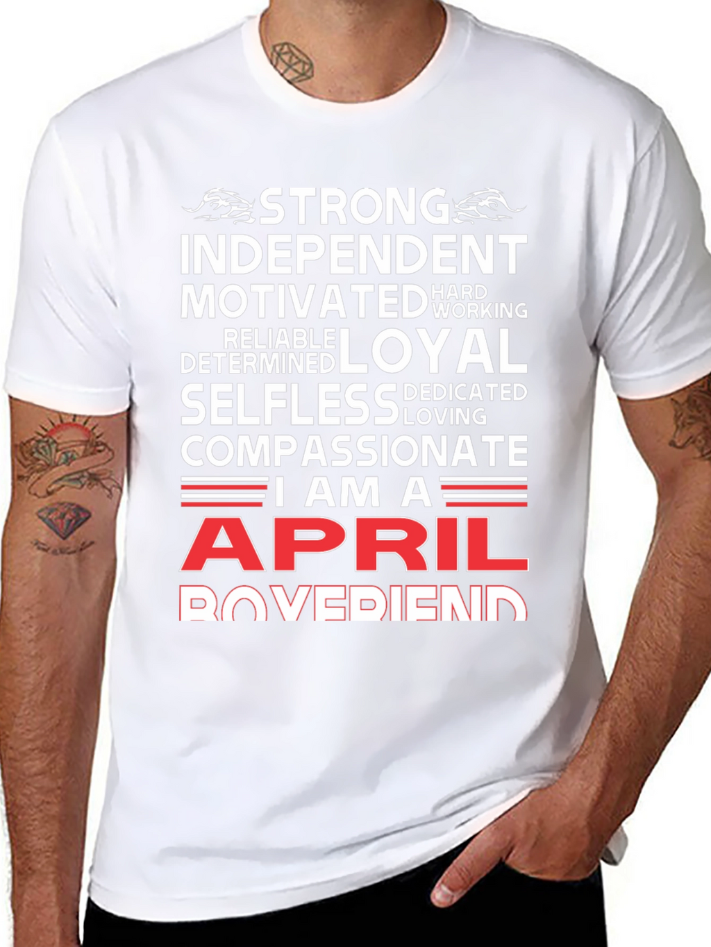 April Birthday Strong T-Shirt