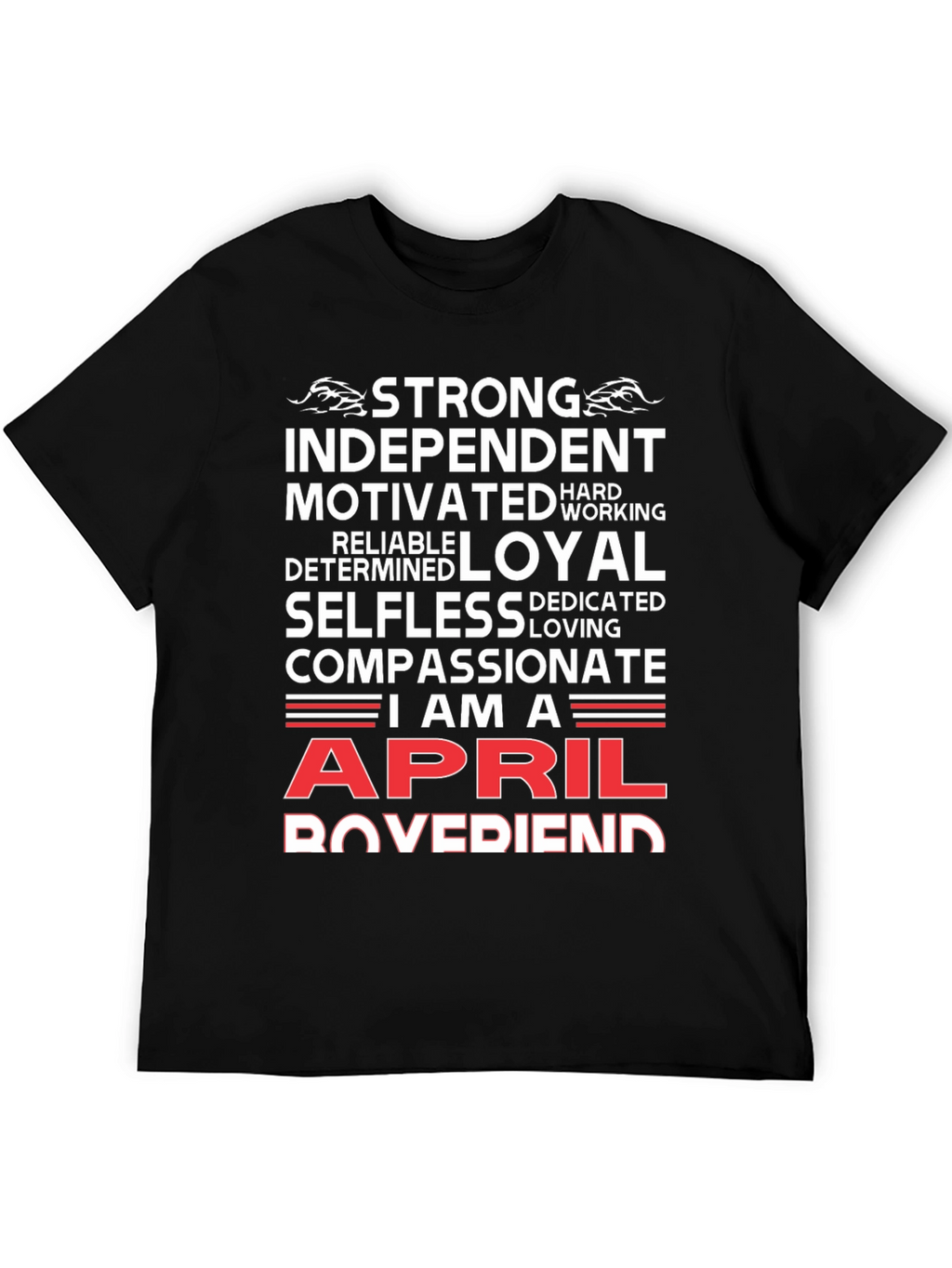 April Birthday Strong T-Shirt