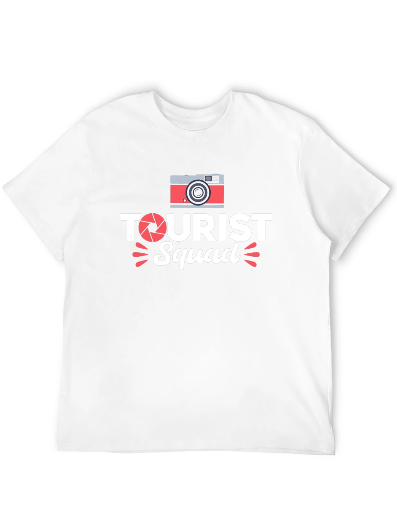 Tourist Squad Black T-Shirt - Vacation Ready!
