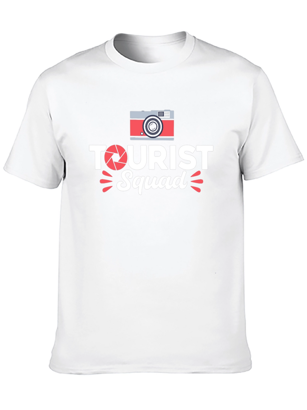 Tourist Squad Black T-Shirt - Vacation Ready!