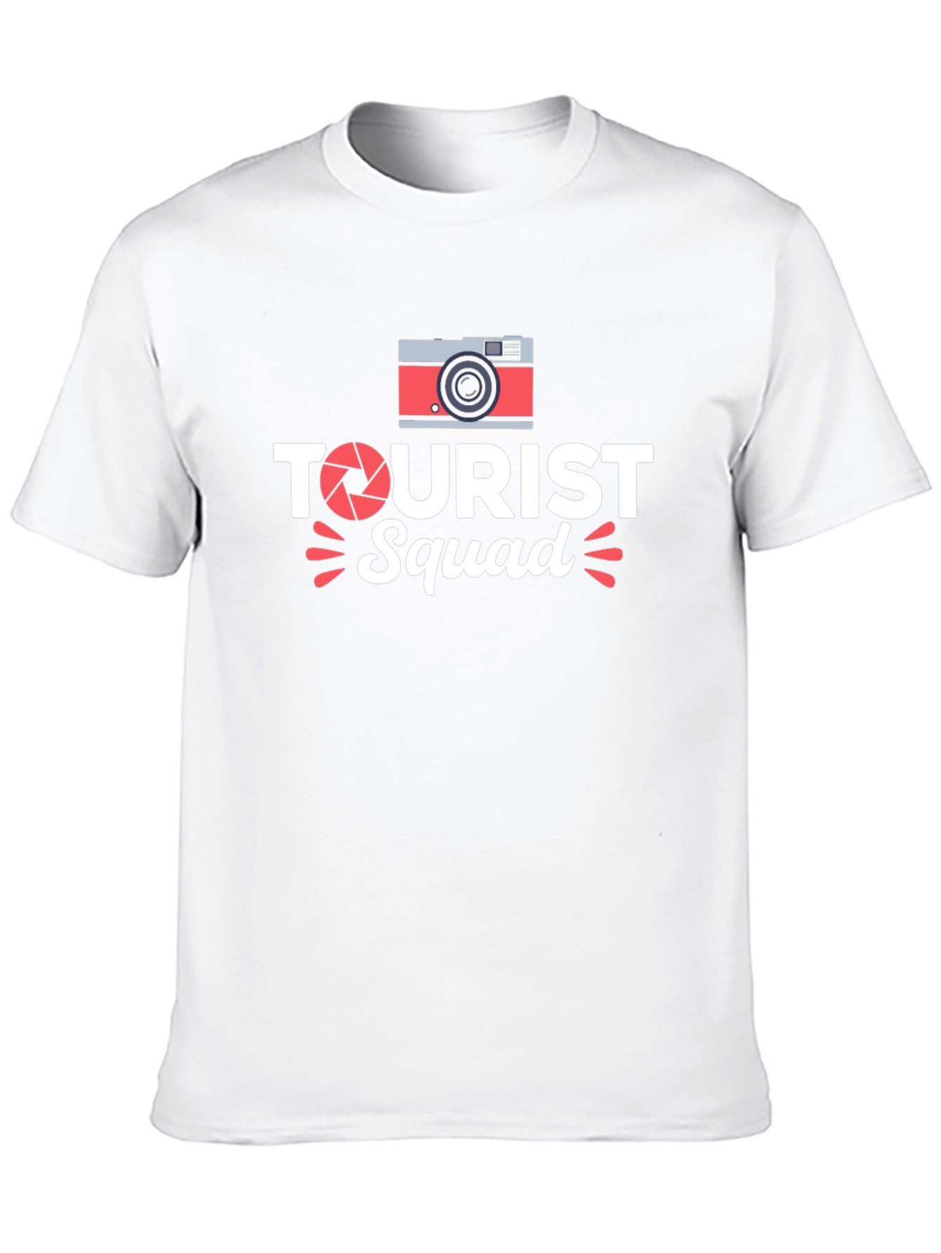 Tourist Squad Black T-Shirt - Vacation Ready!