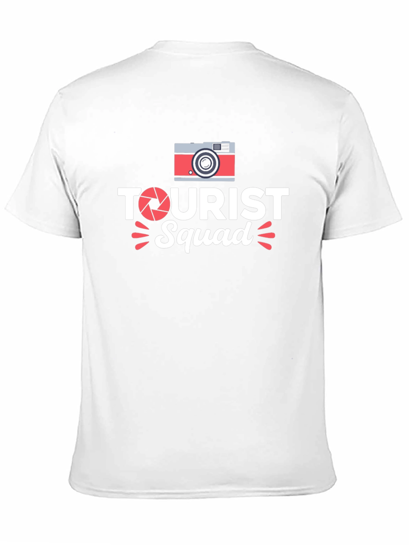 Tourist Squad Black T-Shirt - Vacation Ready!