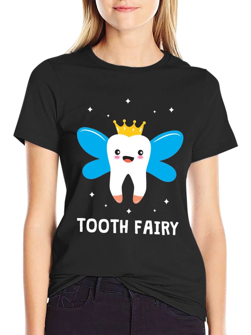 Tooth Fairy T-Shirt - Cute Cartoon Dental Tee