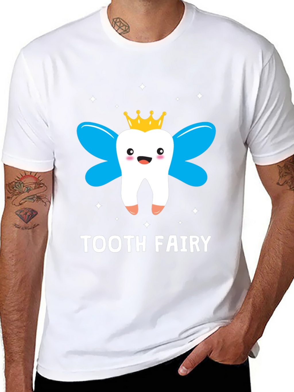 Tooth Fairy T-Shirt - Cute Cartoon Dental Tee