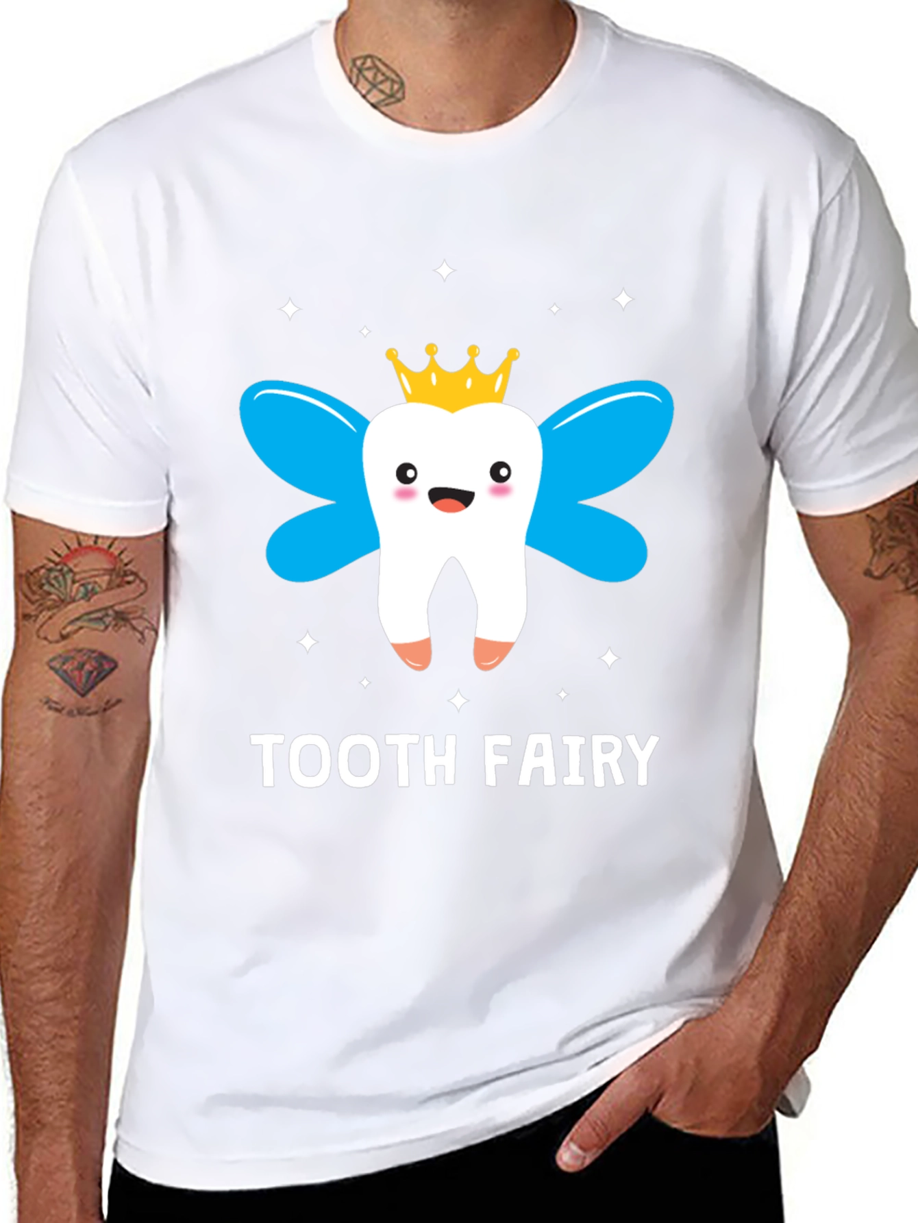 Tooth Fairy T-Shirt - Cute Cartoon Dental Tee