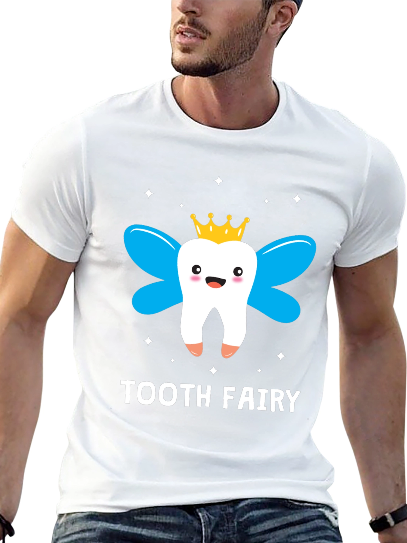 Tooth Fairy T-Shirt - Cute Cartoon Dental Tee