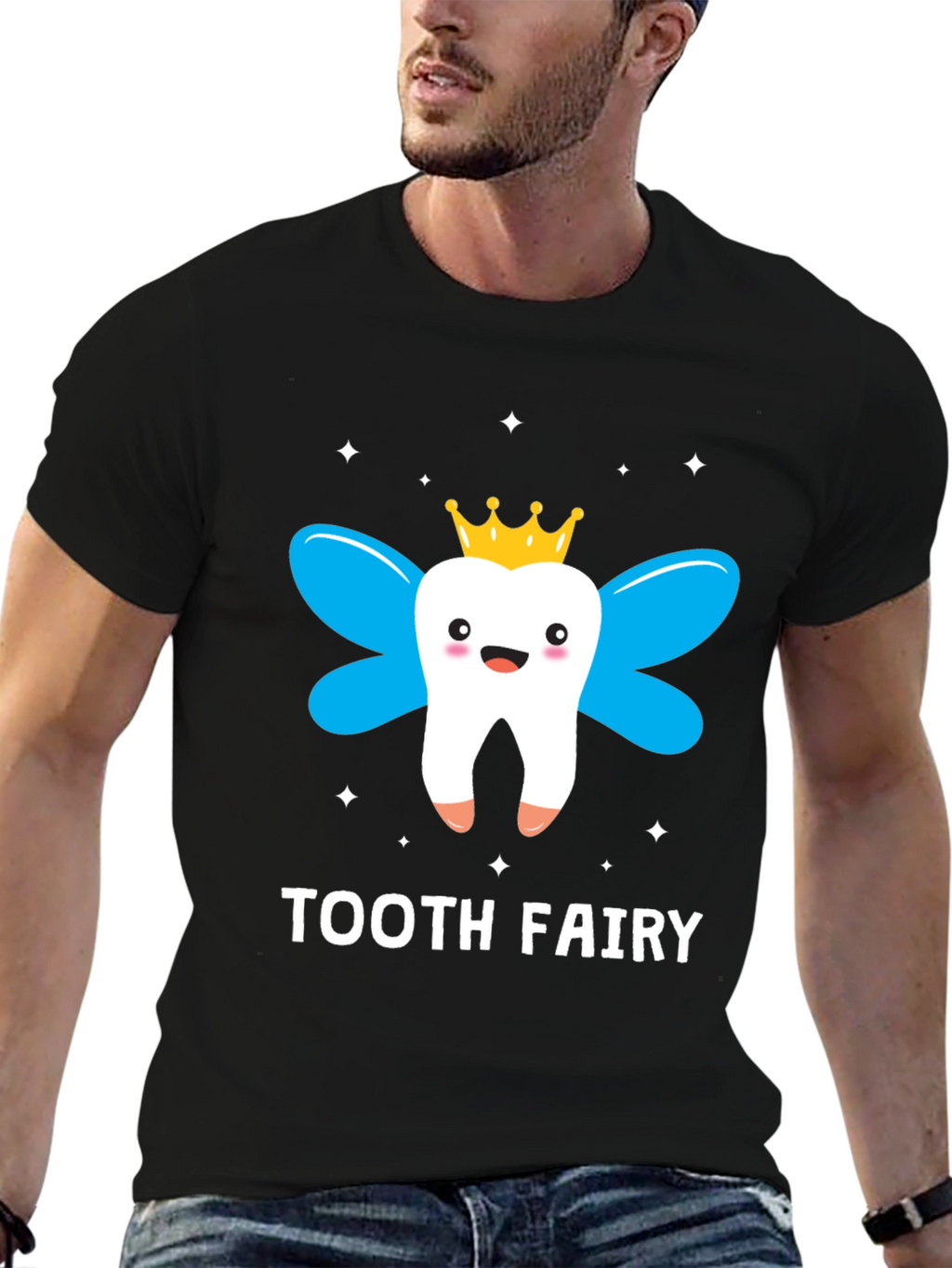Tooth Fairy T-Shirt - Cute Cartoon Dental Tee