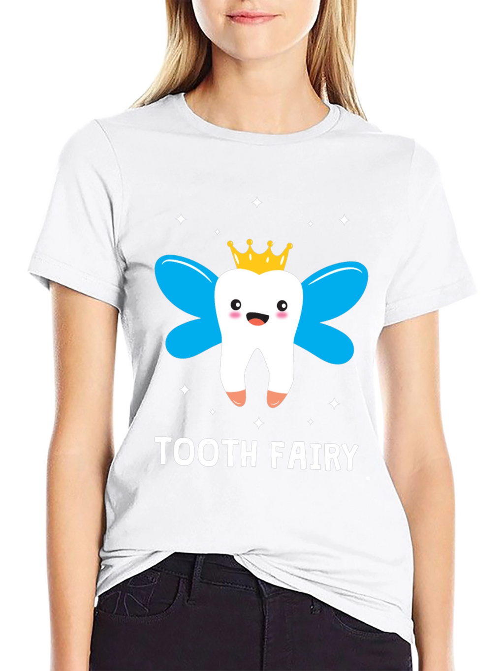 Tooth Fairy T-Shirt - Cute Cartoon Dental Tee