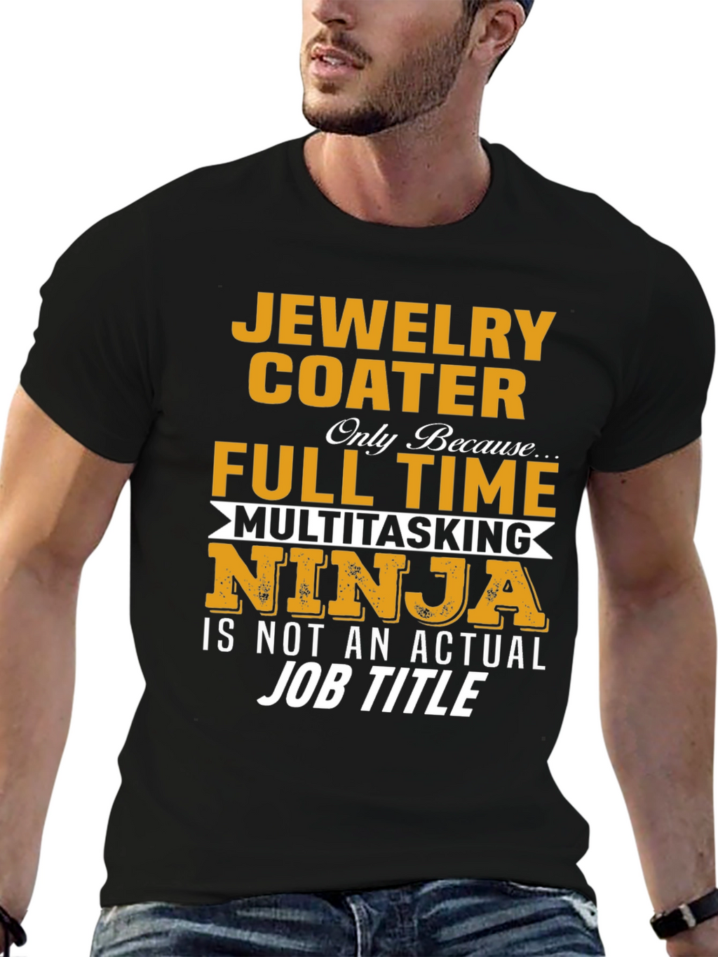 Jewelry Coater Full-Time Multitasking Ninja T-Shirt