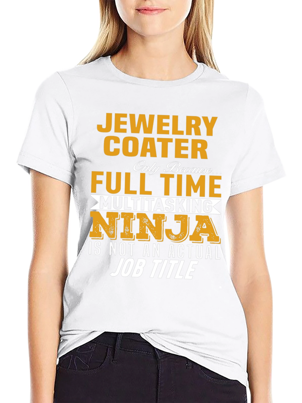 Jewelry Coater Full-Time Multitasking Ninja T-Shirt