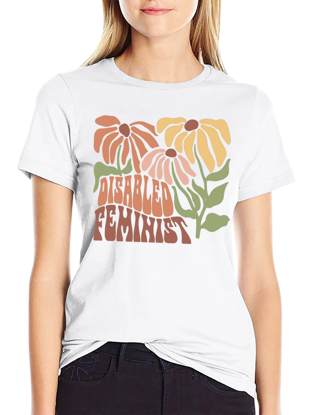 Disabled Feminist Graphic Tee