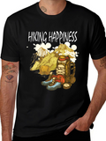 Hiking Happiness Graphic Tee - Adventure Awaits!
