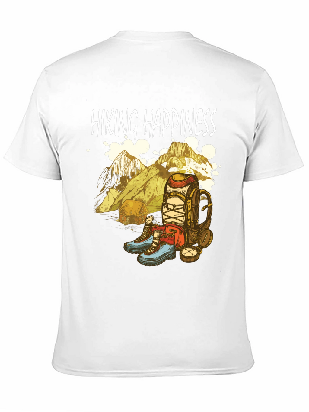Hiking Happiness Graphic Tee - Adventure Awaits!