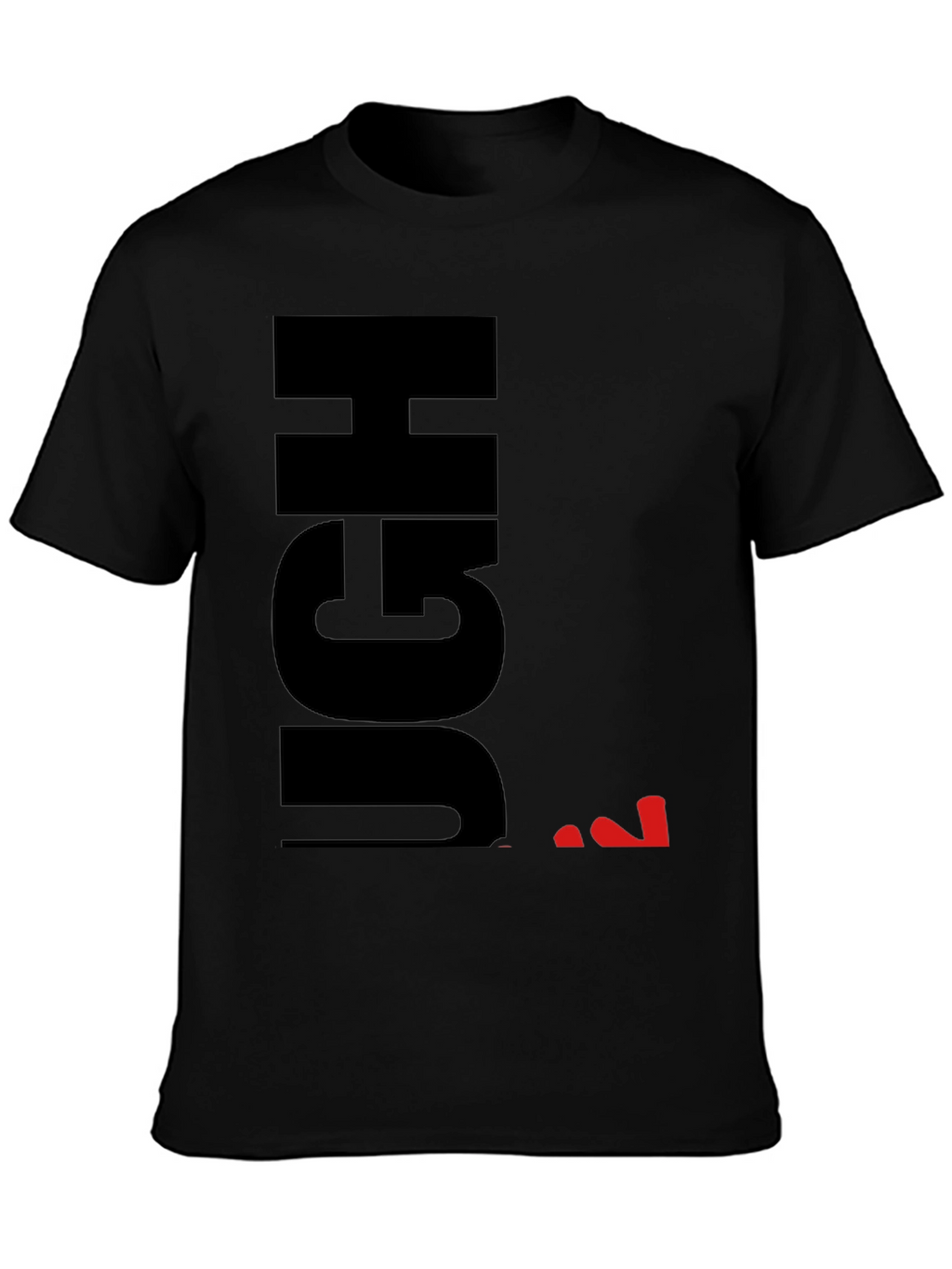 Ugh Sarcastic Graphic T-Shirt - Black