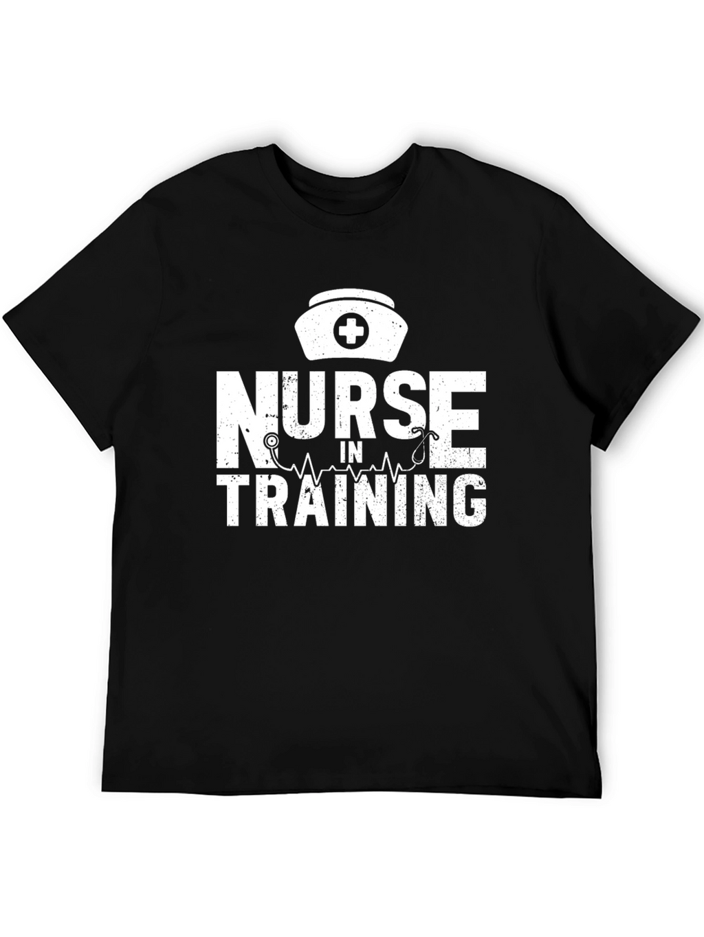 Nurse in Training Graphic T-Shirt Black