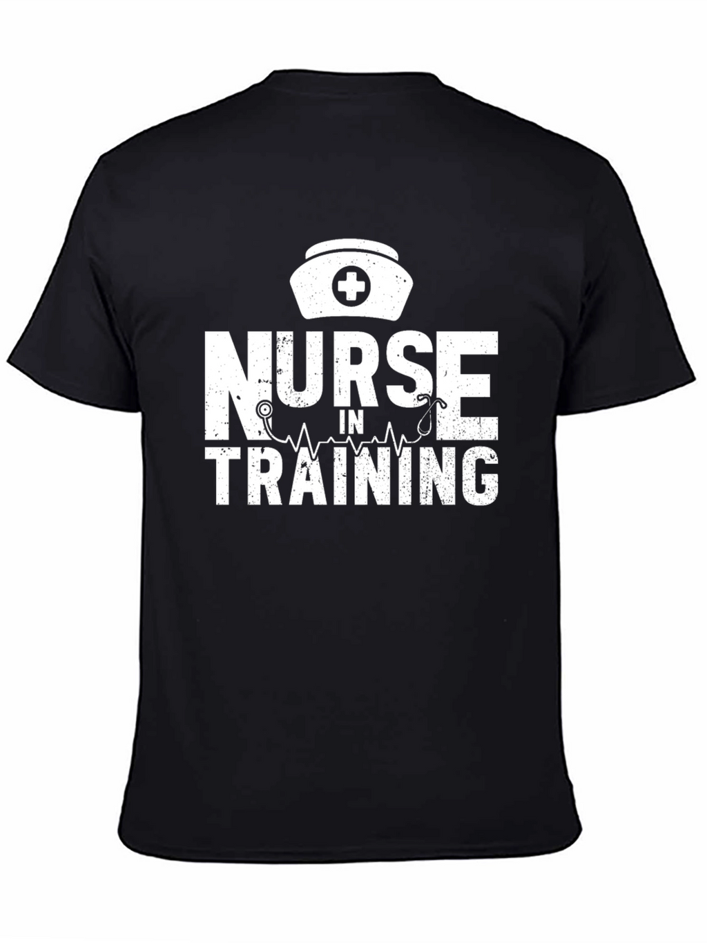 Nurse in Training Graphic T-Shirt Black