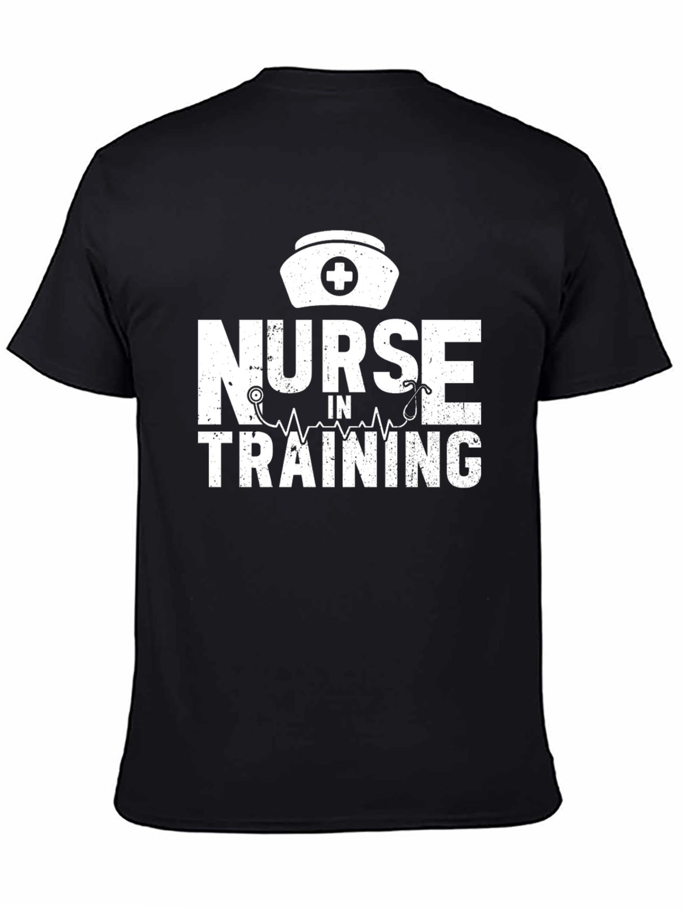 Nurse in Training Graphic T-Shirt Black