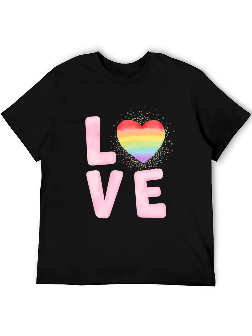 Love Heart LGBTQ+ Pride T-Shirt