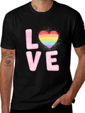 Love Heart LGBTQ+ Pride T-Shirt