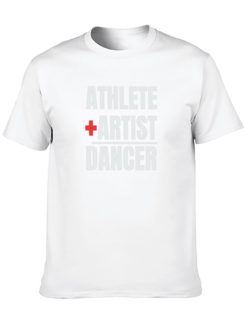Athlete Artist Dancer Graphic T-Shirt - Black
