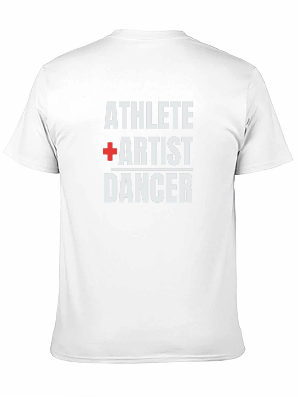 Athlete Artist Dancer Graphic T-Shirt - Black