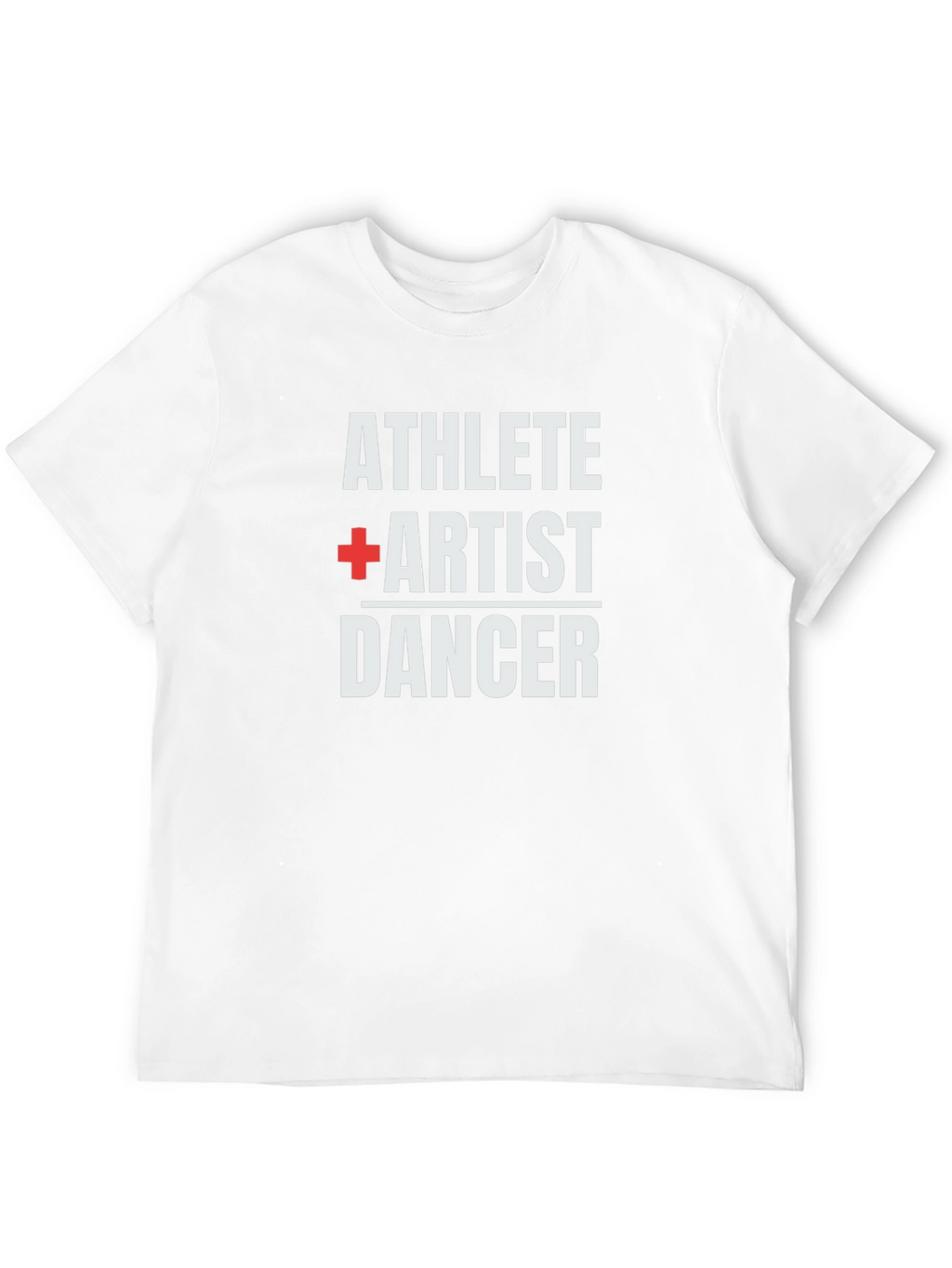 Athlete Artist Dancer Graphic T-Shirt - Black