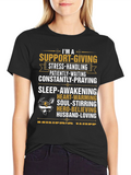 Miners Wife Graphic Tee - Support-Giving Hero-Believing