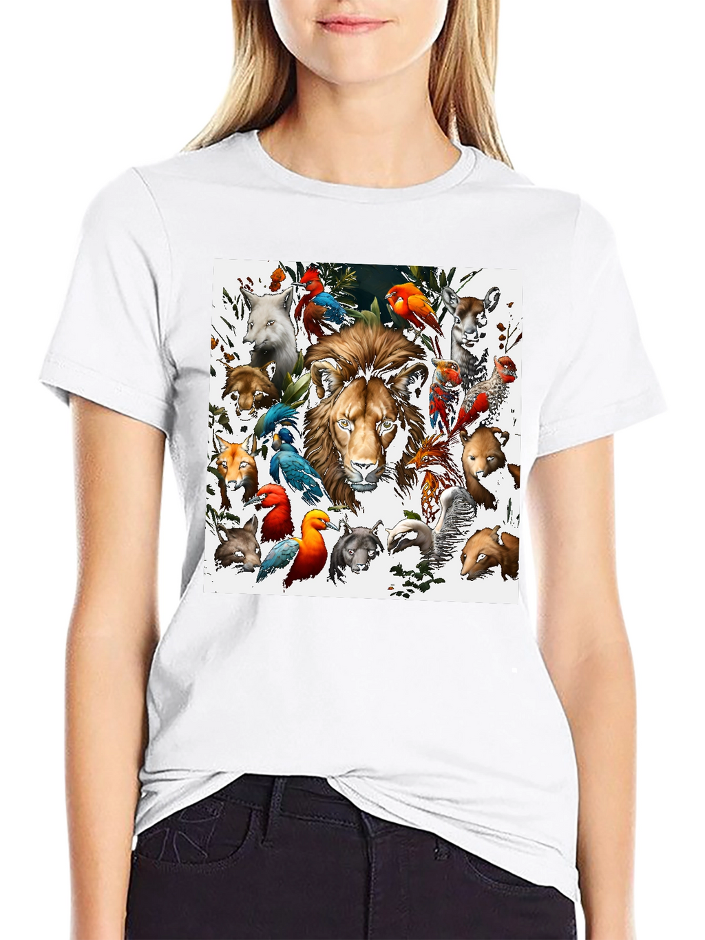Wildlife Mens Graphic T-Shirt