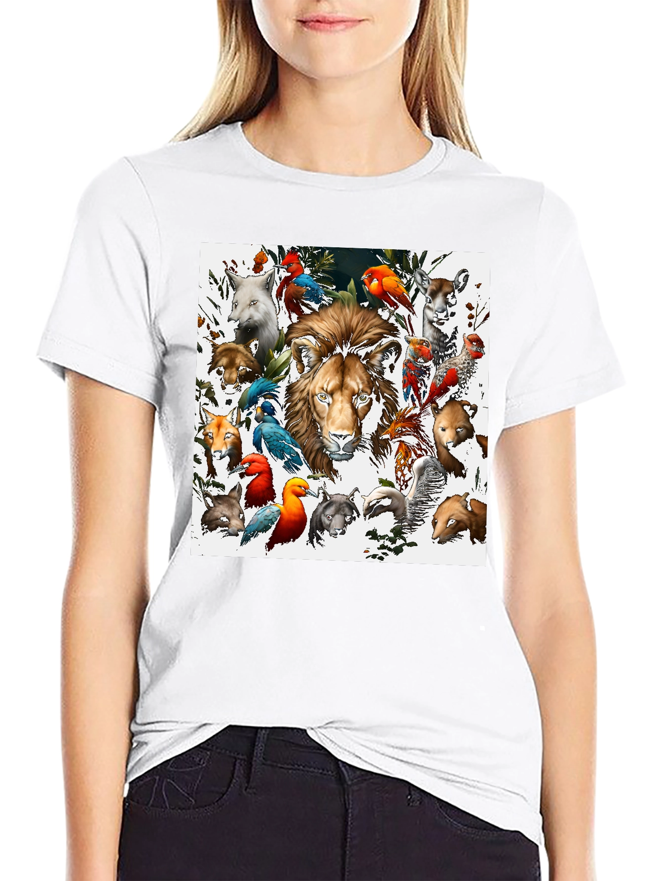 Wildlife Mens Graphic T-Shirt