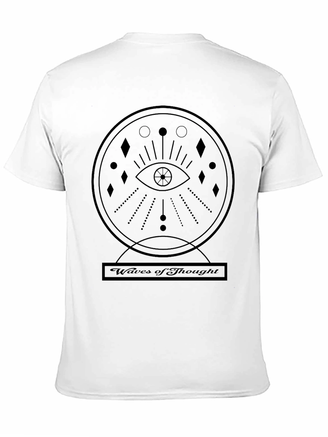 Mystic Eye Graphic Tee - Waves of Thought