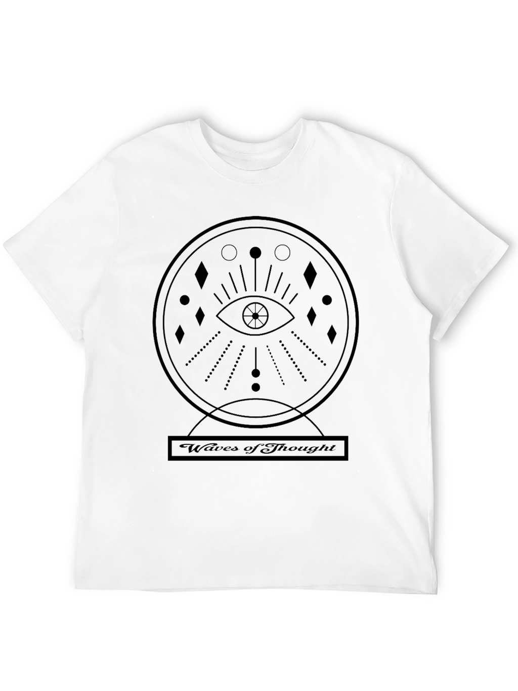 Mystic Eye Graphic Tee - Waves of Thought
