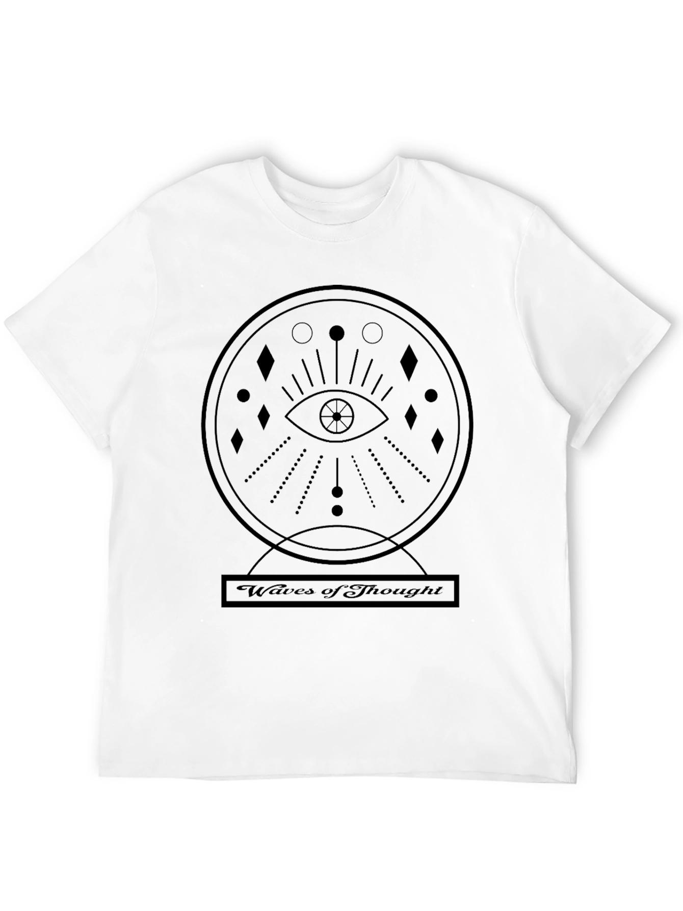Mystic Eye Graphic Tee - Waves of Thought