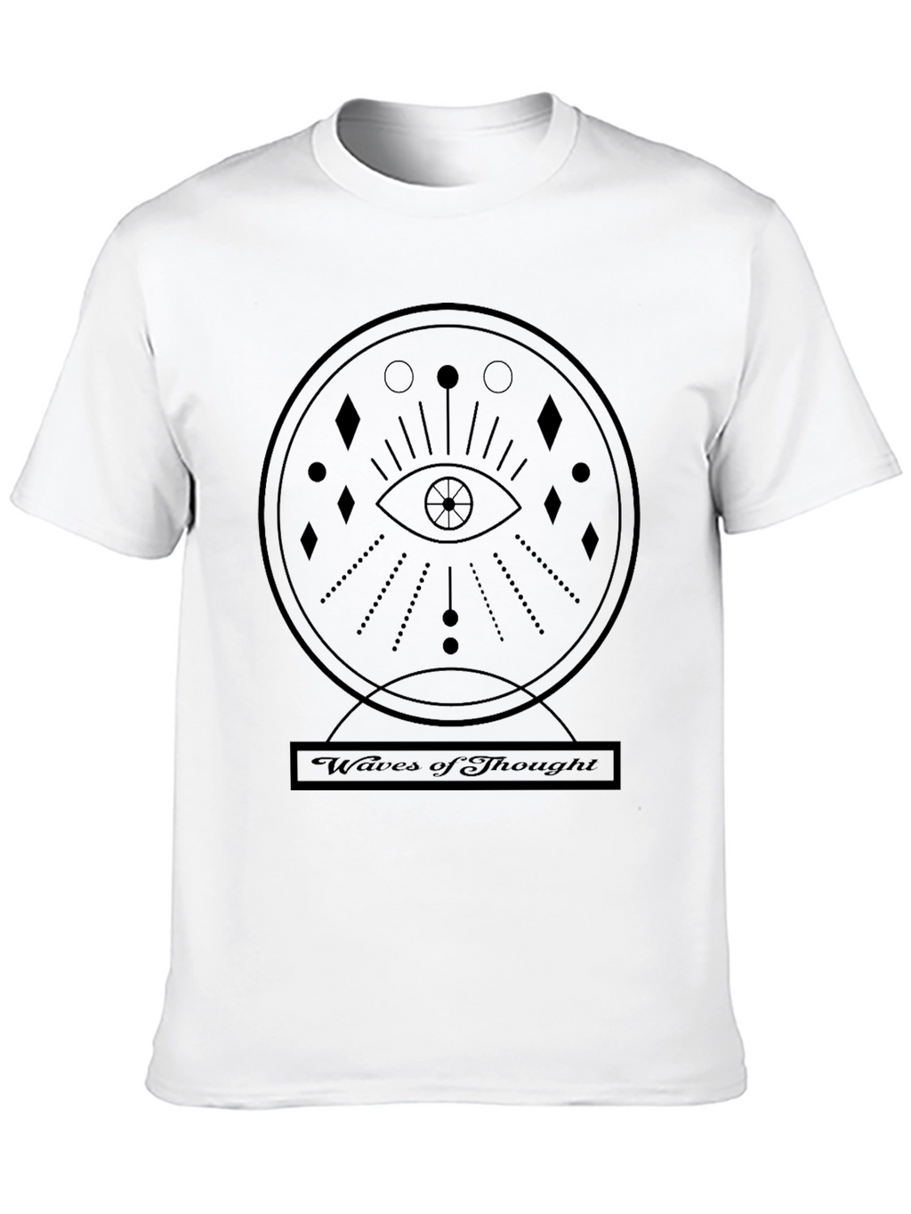Mystic Eye Graphic Tee - Waves of Thought