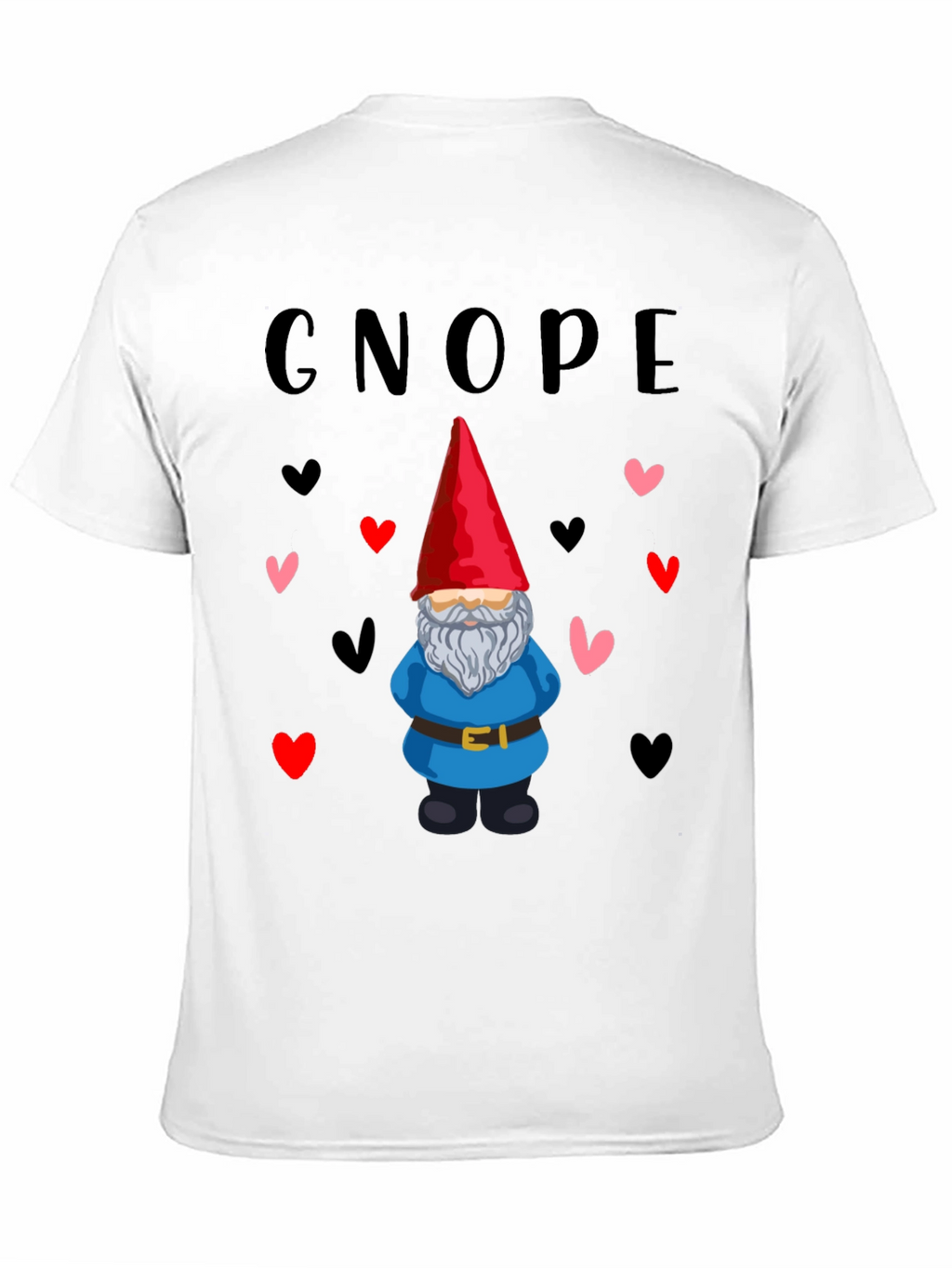 Cute Gnome Valentines Day Graphic Tee