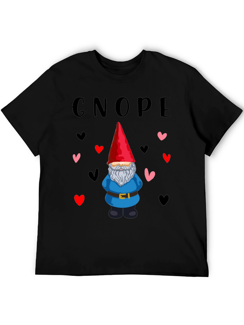 Cute Gnome Valentines Day Graphic Tee