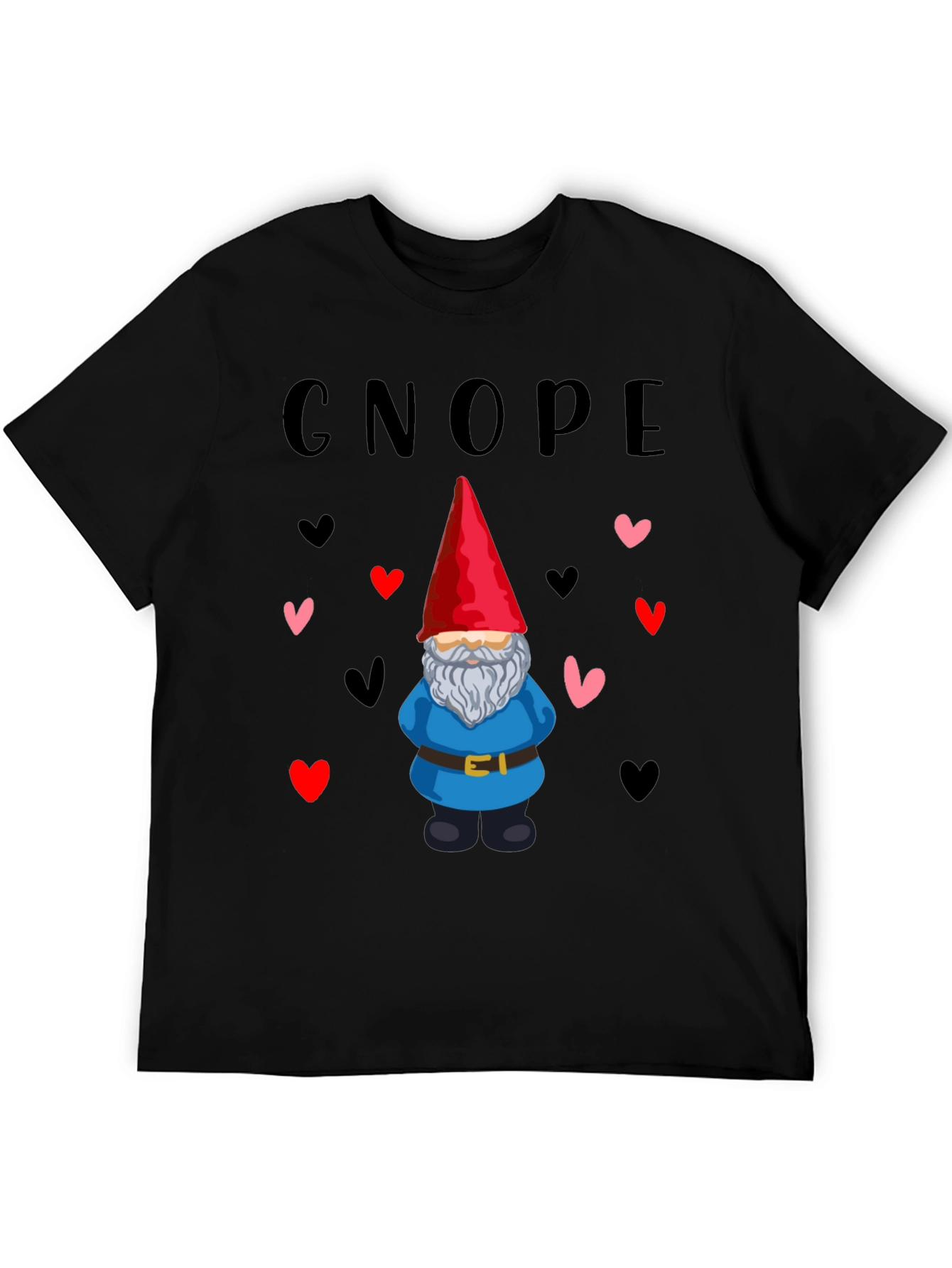 Cute Gnome Valentines Day Graphic Tee