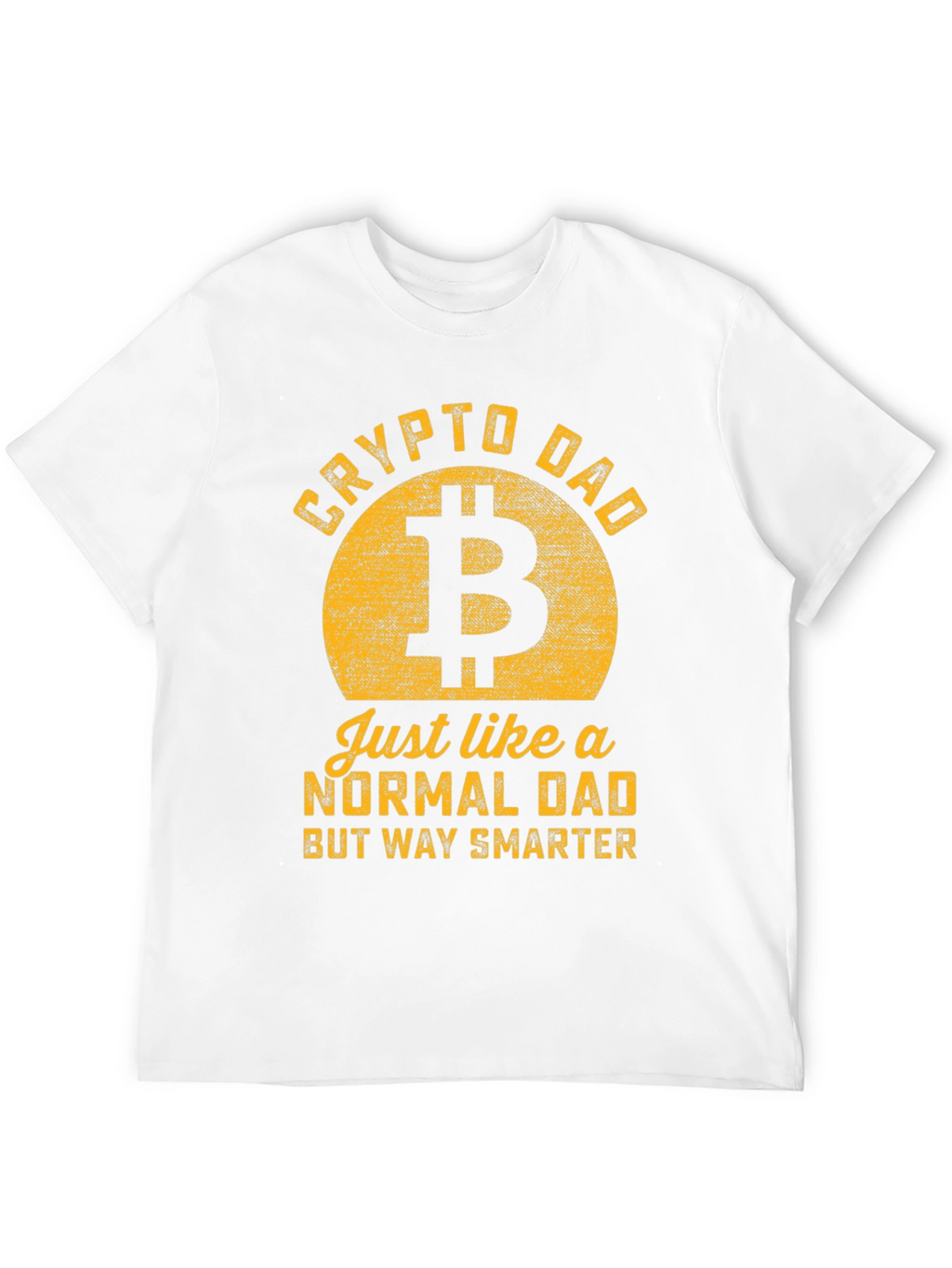 Crypto Dad T-Shirt - Bitcoin Lover Gift