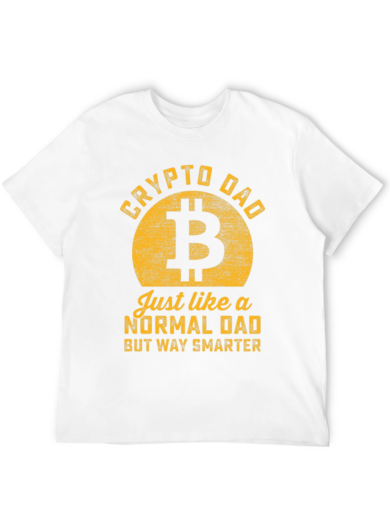 Crypto Dad T-Shirt - Bitcoin Lover Gift
