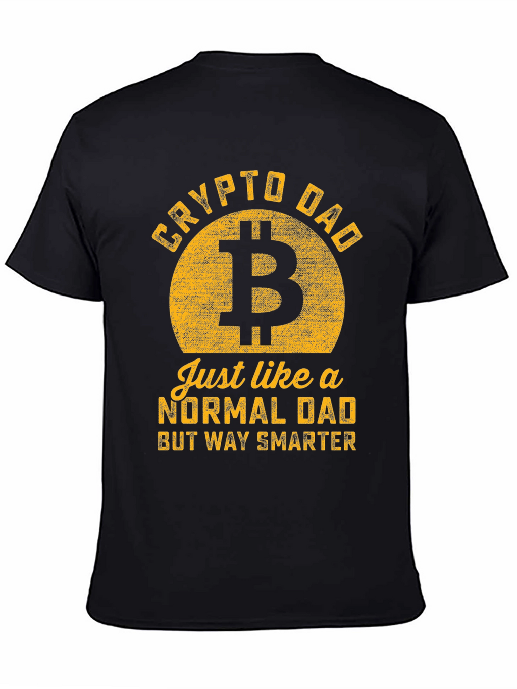 Crypto Dad T-Shirt - Bitcoin Lover Gift