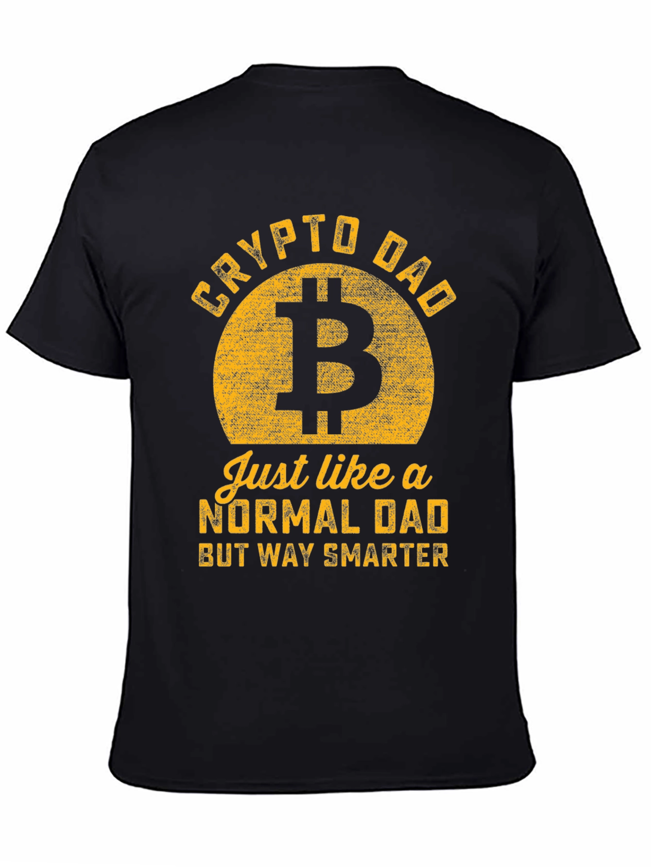 Crypto Dad T-Shirt - Bitcoin Lover Gift