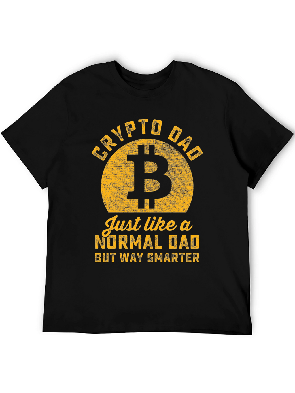 Crypto Dad T-Shirt - Bitcoin Lover Gift
