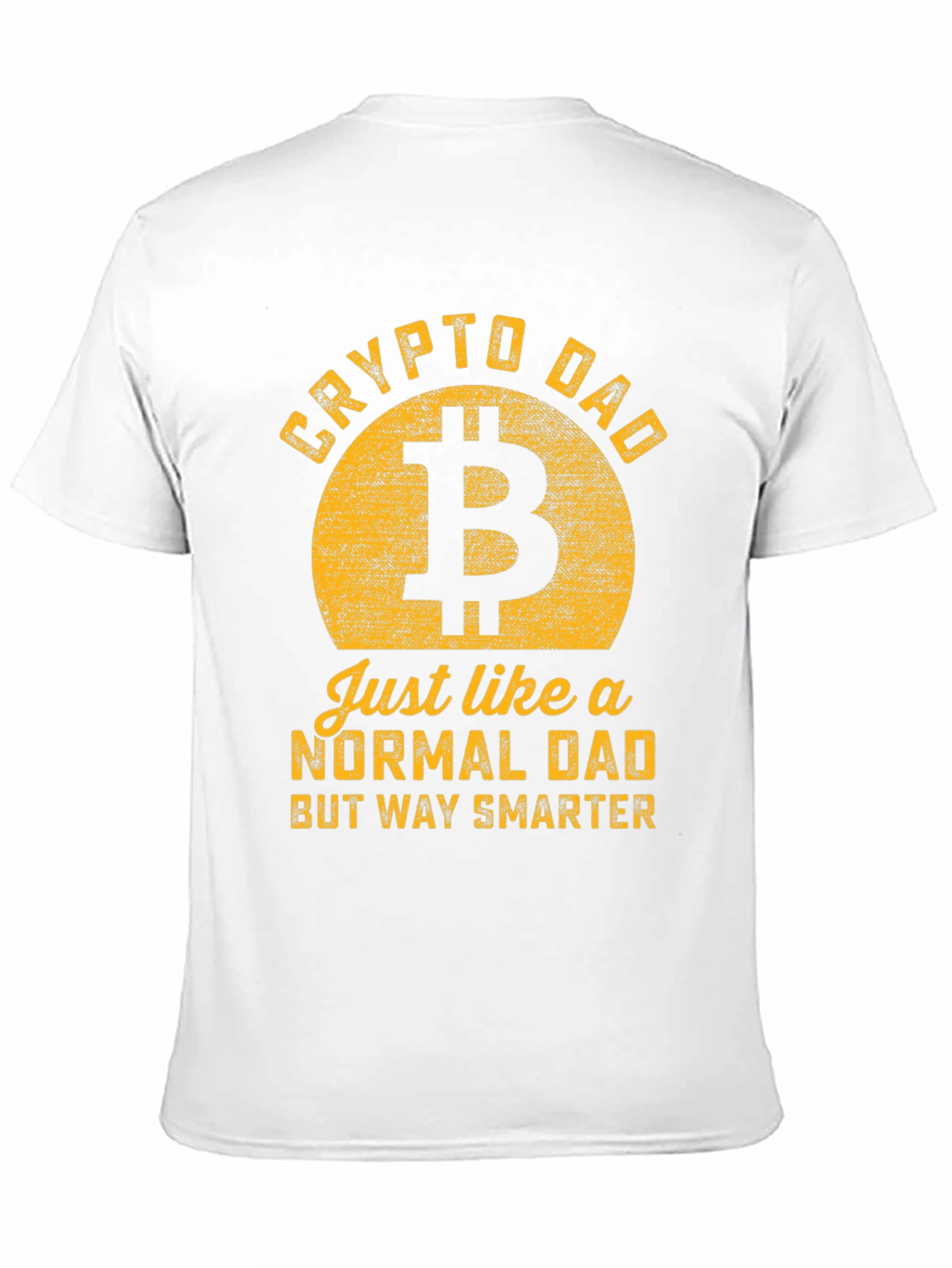 Crypto Dad T-Shirt - Bitcoin Lover Gift