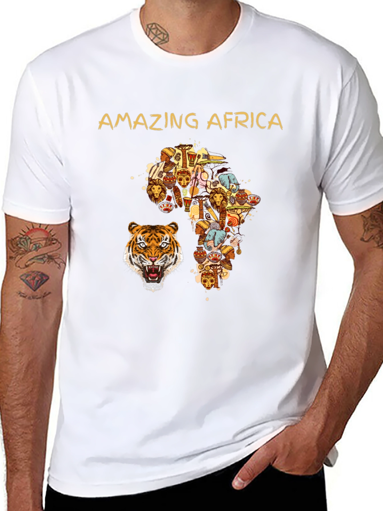 Amazing Africa Graphic T-Shirt