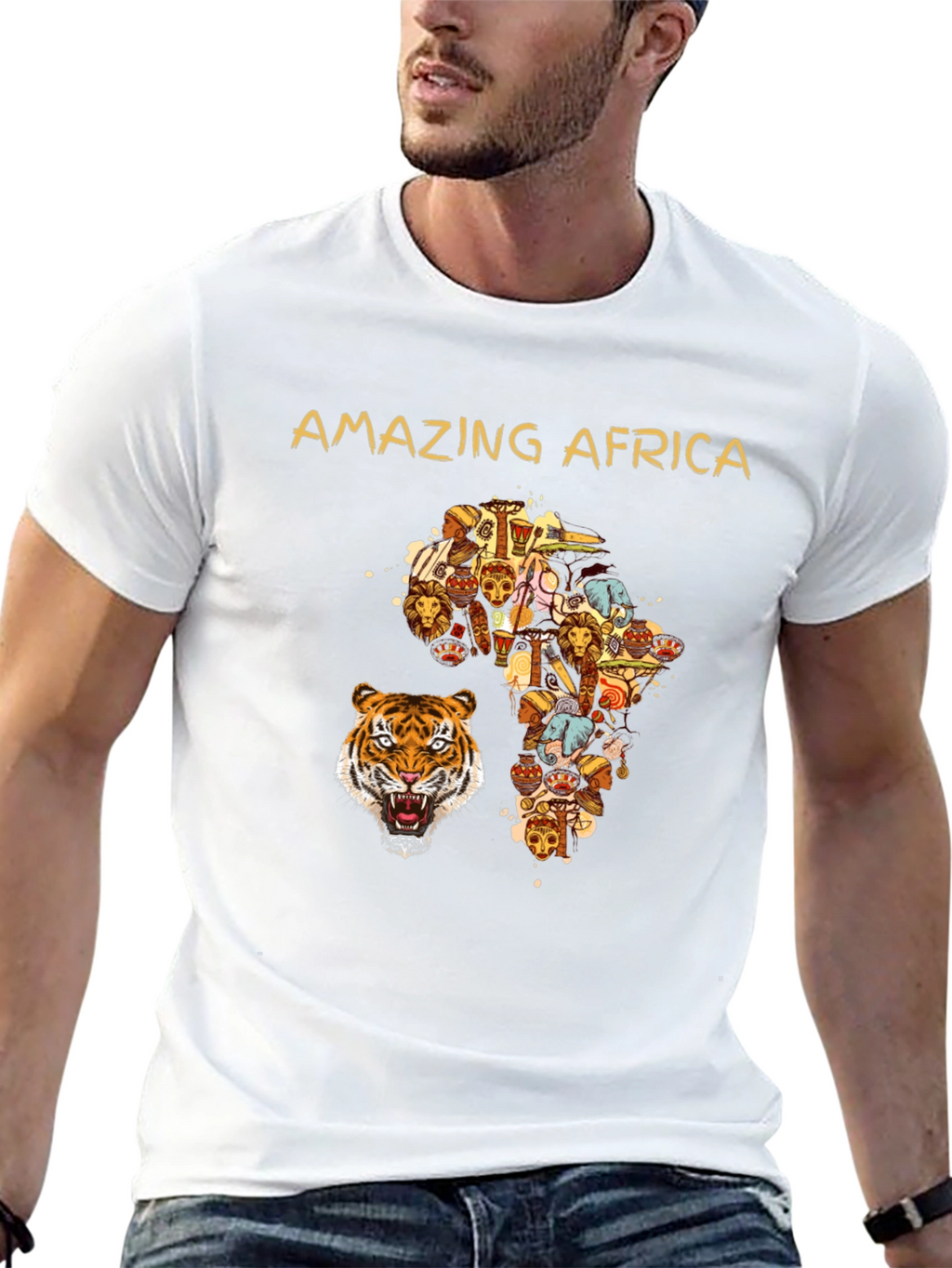Amazing Africa Graphic T-Shirt